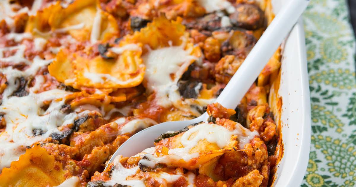 Spinach Cheese Ravioli Sauce Recipes Yummly