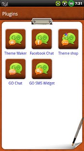 How to install Leather NotePad GO SMS Theme patch 1.06 apk for laptop