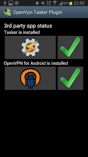 OpenVpn Tasker Plugin