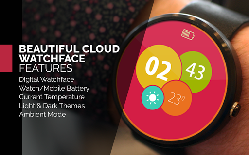 Bubbly Watch Face For Moto 360