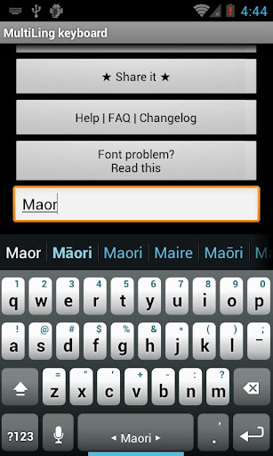 Maori Keyboard Plugin