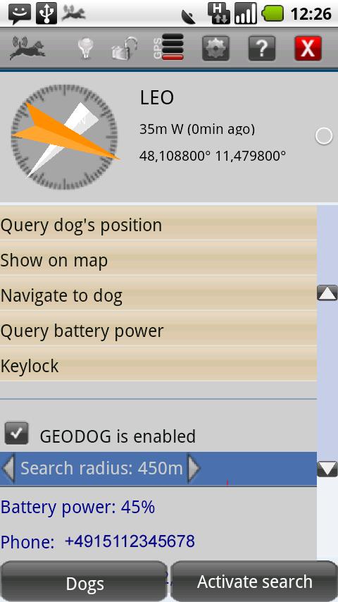 GEODOG™ Mobile Pro Screen 3