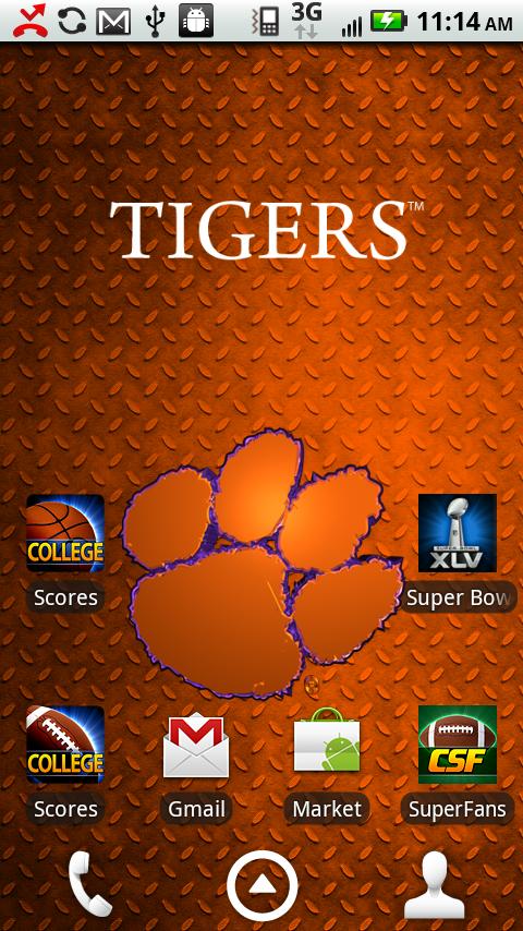 Clemson Live Wallpaper Hd Android Reviews At Android
