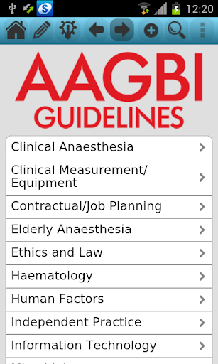 【免費醫療App】AAGBI Guidelines-APP點子