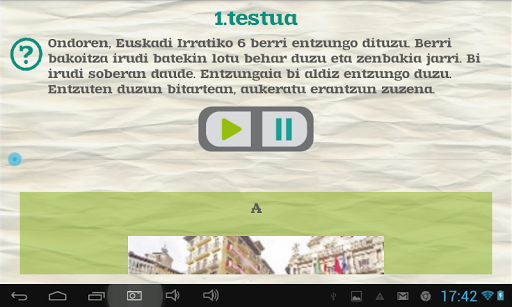 【免費教育App】Euskara ikasiz 1.maila (beta)-APP點子