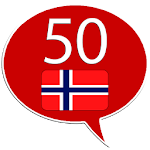 Cover Image of Télécharger Apprendre le norvégien - 50 langues 9.7 APK