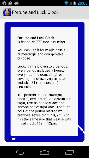 【免費生活App】Fortune and Luck Clock-APP點子