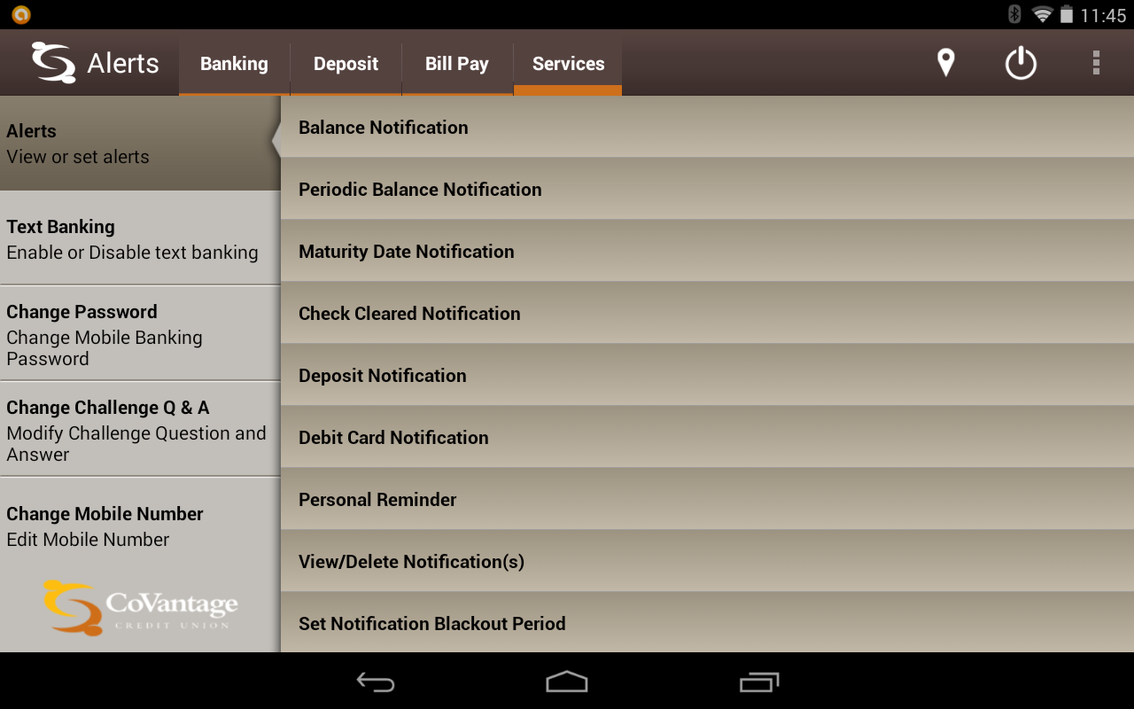 CoVantage Mobile Banking Android Apps on Google Play