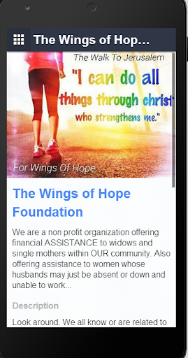 The Wings of Hope Foundation