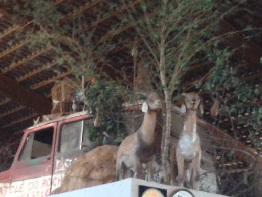 Mangai - Goats Sculptures