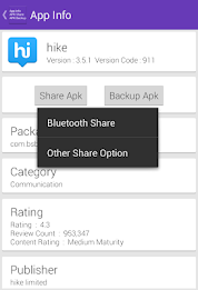 App Info / Share / Backup Free poster 2