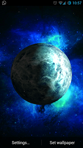 【免費個人化App】Blue Planet HD-Live Wallpaper-APP點子