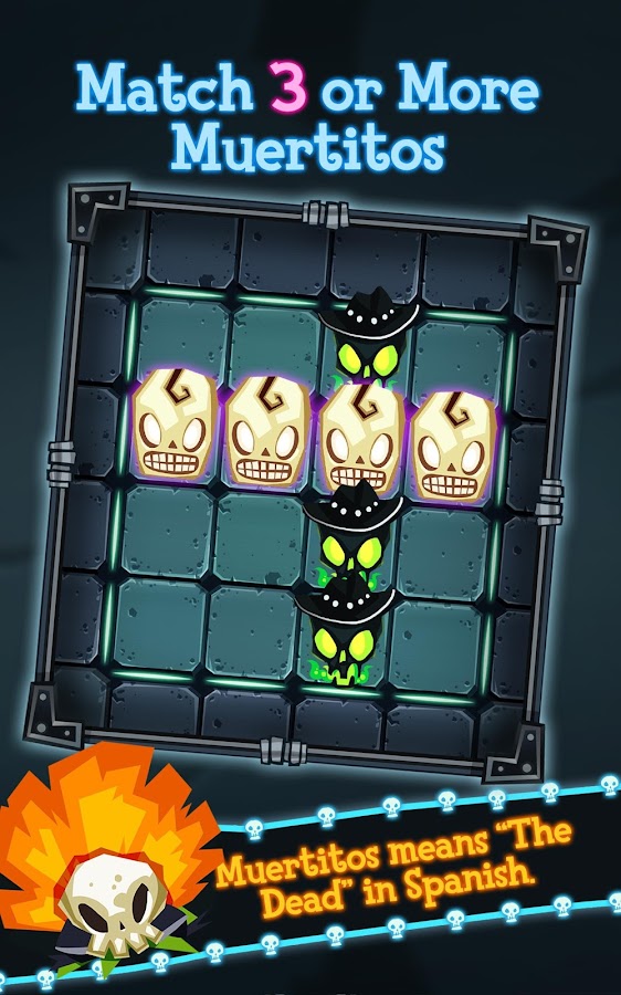 Muertitos a Matching Puzzle - screenshot