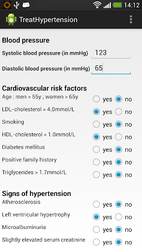 Hypertension and treatment