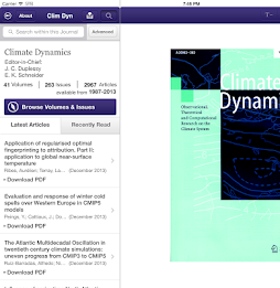 Climate Dynamics poster 3