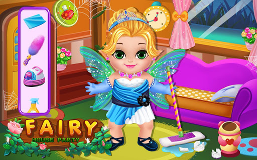 【免費家庭片App】Fairy Princess: House Clean Up-APP點子