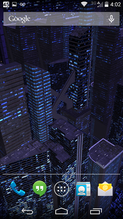 3D LiveWallpaper Dark City Pro - screenshot
