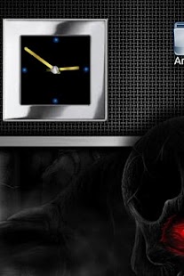 Metal Look Clock widget Screenshots 1