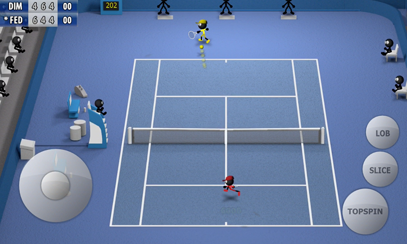 Stickman Tennis 2015 - screenshot