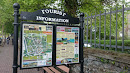 Tourist Information Board in Kilarney
