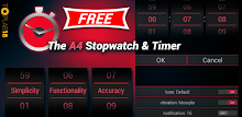 The A4 Stopwatch & Timer FREE APK