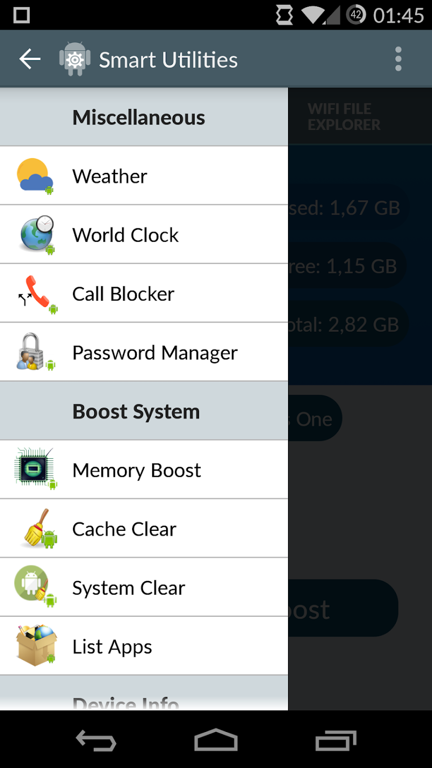 Smart Utilities Screen 2