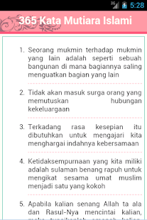 365 Kata Mutiara Islam - screenshot thumbnail