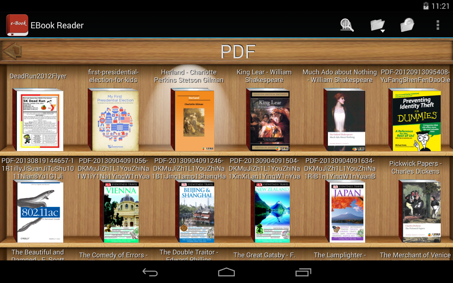 EBook Reader &amp; PDF Reader - screenshot