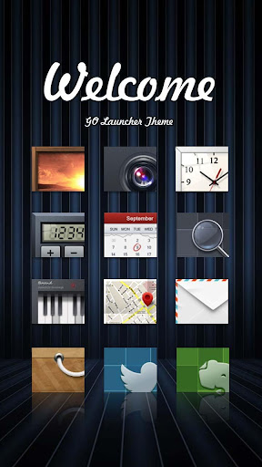 Welcome GO Launcher Theme