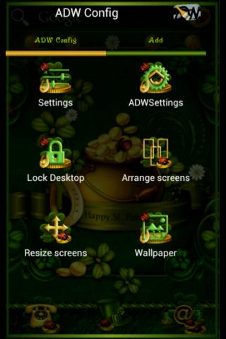 【免費個人化App】ADW Launcher Theme StPatrick-APP點子