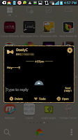 goldribbon go sms theme screenshot