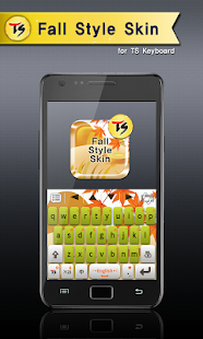 Fall style for TS Keyboard - náhled
