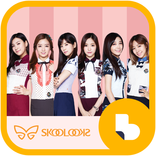 스쿨룩스에이핑크 버즈런처 홈팩(테마) LOGO-APP點子