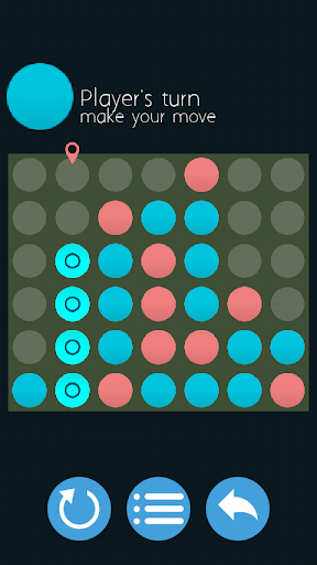 【免費棋類遊戲App】Connect Four disc in a Line-APP點子