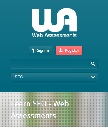 Learn SEO - WebAssessments