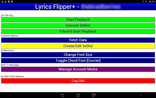 Lyrics Flipper+