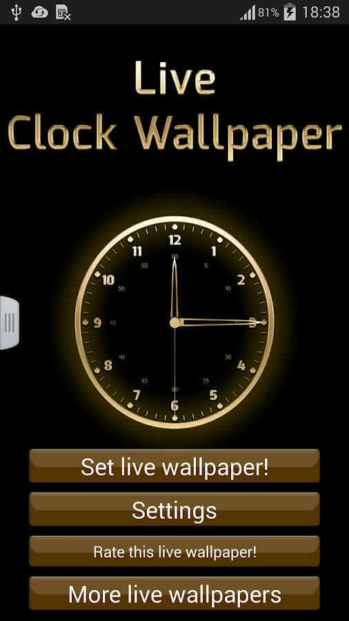 Live Clock Wallpaper Android Apps on Google Play