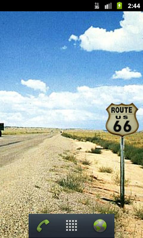 Android application Route66% screenshort