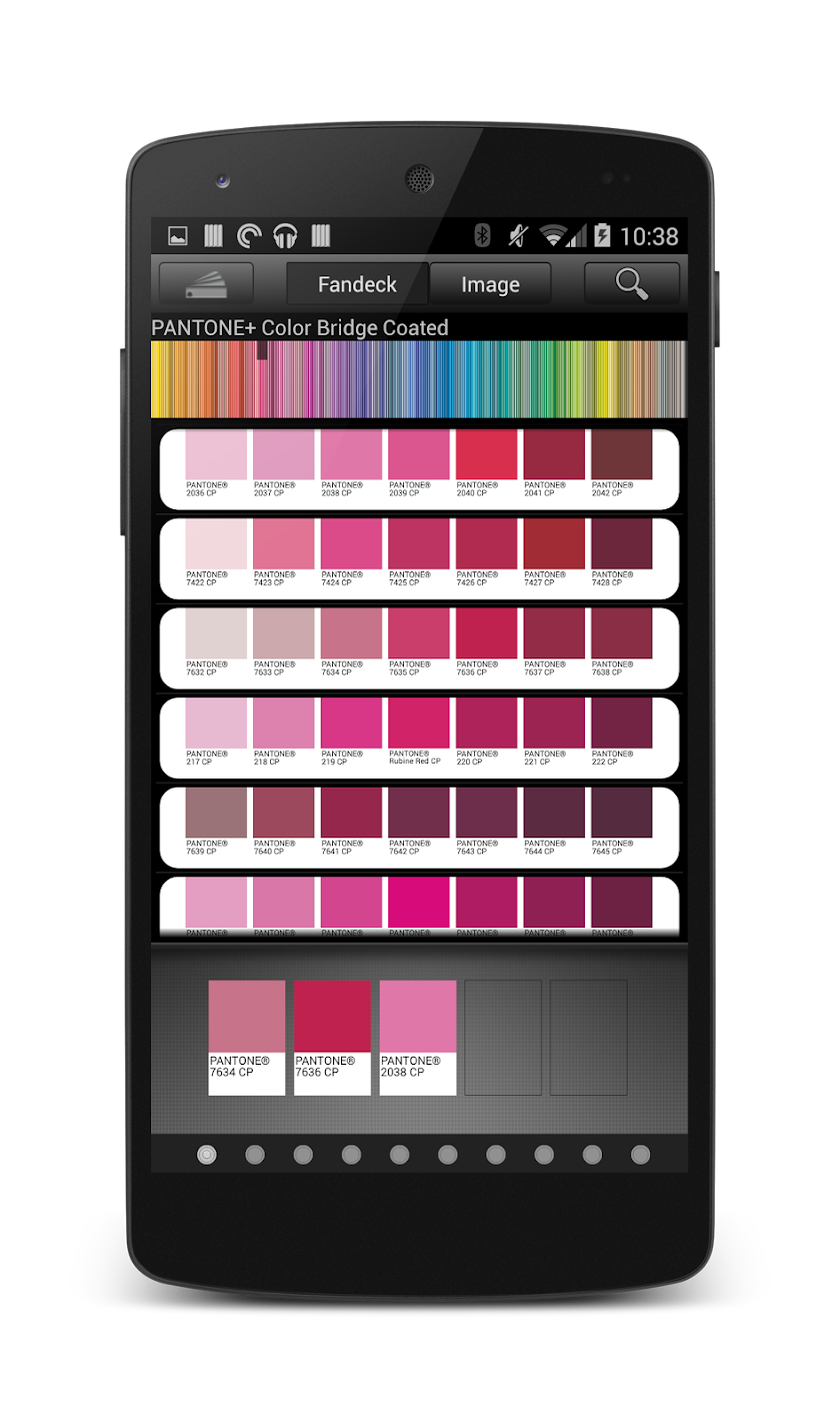 myPantone Screen 3