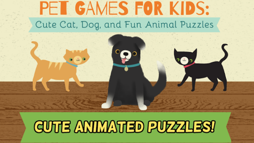 Pet Games for Kids- Puzzles