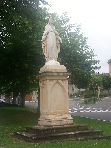 Sculpture Vierge Marie, Cassagnabère