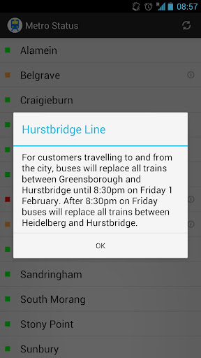 【免費交通運輸App】Melbourne Metro Train Status-APP點子