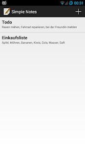 Simple Notes Screenshots 0