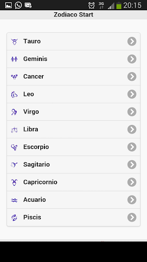 Zodiaco Start