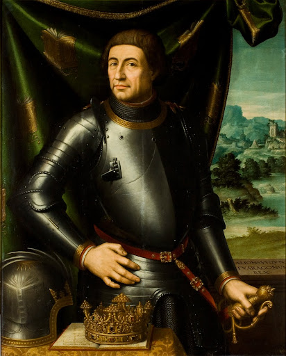 Portrait of Alfonso V, King of Aragon (Retrato del Monarca Alfonso V, Rey de Aragón)