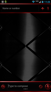 How to install Red SMS Pro Theme patch 1.0 apk for bluestacks