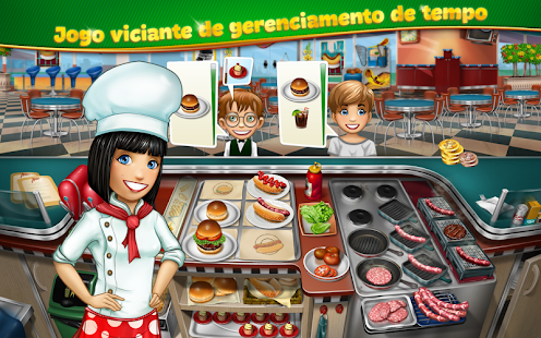 Cooking Fever APK + MOD Dinheiro Infinito para Android imagem 1