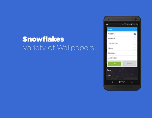 Snowflakes Live Wallpaper Free