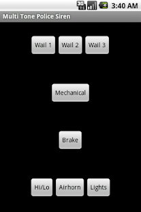 Multi Tone Police Siren