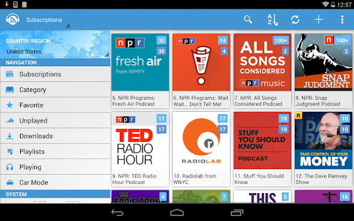 DoublePod Podcasts for android - seleclineplay - Aptoide